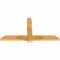 Ekena Millwork Eugene Rough Sawn Timber Gable Bracket, Western Red Cedar, 48"W x 26"H x 2"D x 4"F, 13/12 Pitch GBW048X26X0204EUG00RWR - alternate 2